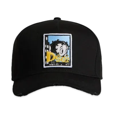 Dsquared2 Betty Boop Baseball Cap #1 "Black"