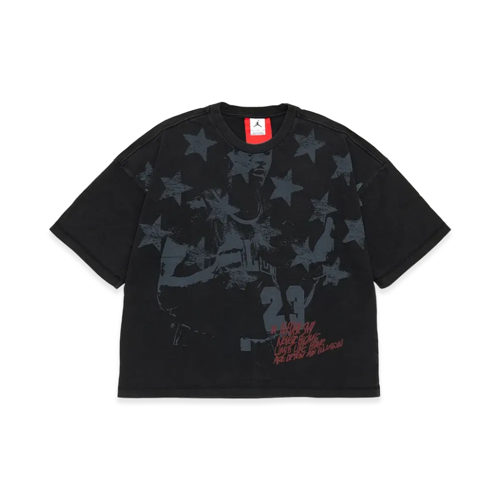 Nike M J IH MJ Star SS Tee "Black"