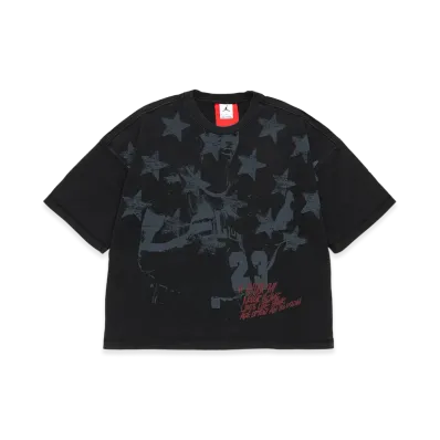 Nike M J IH MJ Star SS Tee "Black"