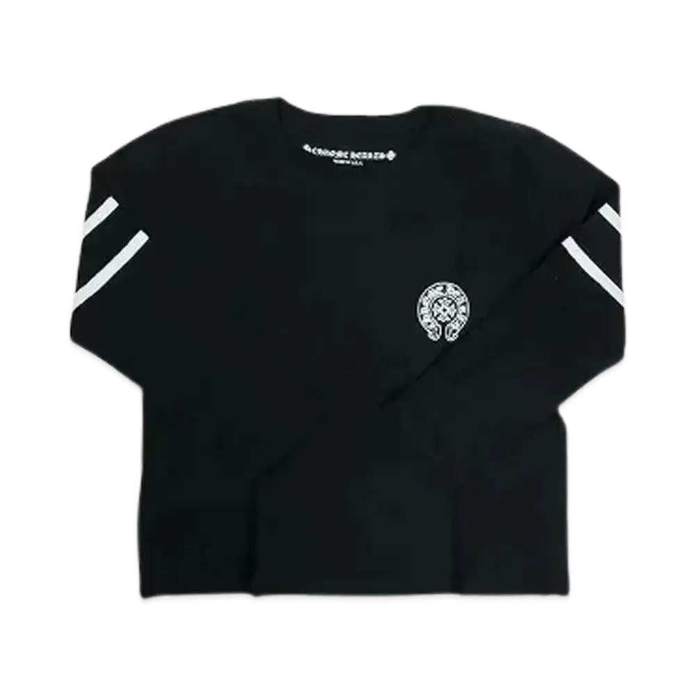 Chrome Hearts Roller Skates FTBL Jersey L/S T-Shirt "Black"