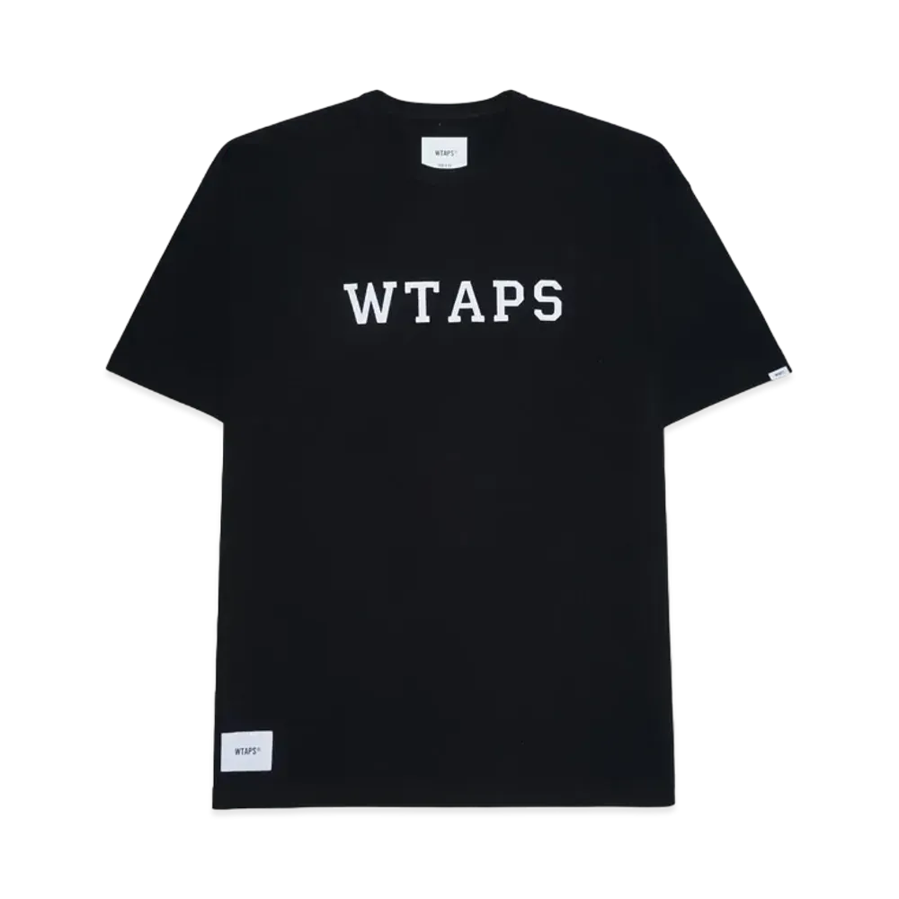 WTAPS Academy / SS / Cotton. College "Black"