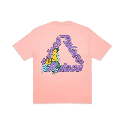 PALACE Parrot Palace-3 T-Shirt "Pink"