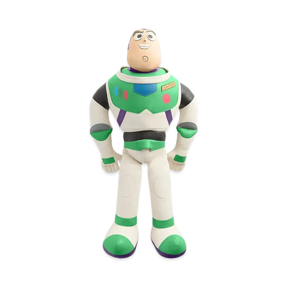 Kith x Disney Pixar Buzz Lightyear Leather Plush Toy "Multi"
