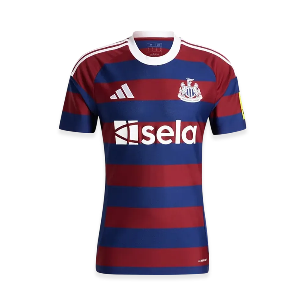 adidas Newcastle United FC 24/25 Away Jersey "Team Coll Burgundy 2/Night Sky/White"