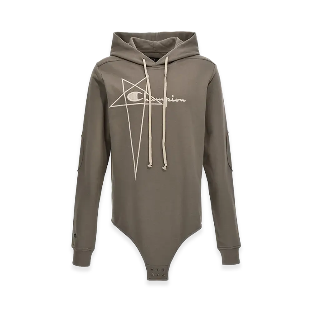 Rick Owens x Champion Hooded Bodysuit "Gray"