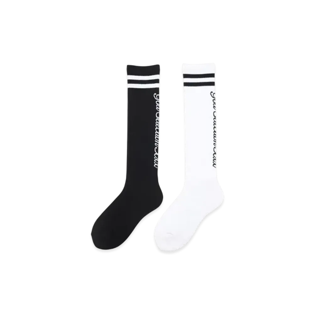 GOD SELECTION XXX GXL-A25-SO-01 Hight Socks (2Peace 1pack)"White"