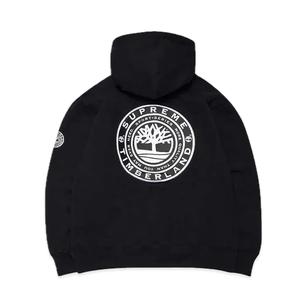 Supreme x Timberland Hooded Sweatshirt "Black"