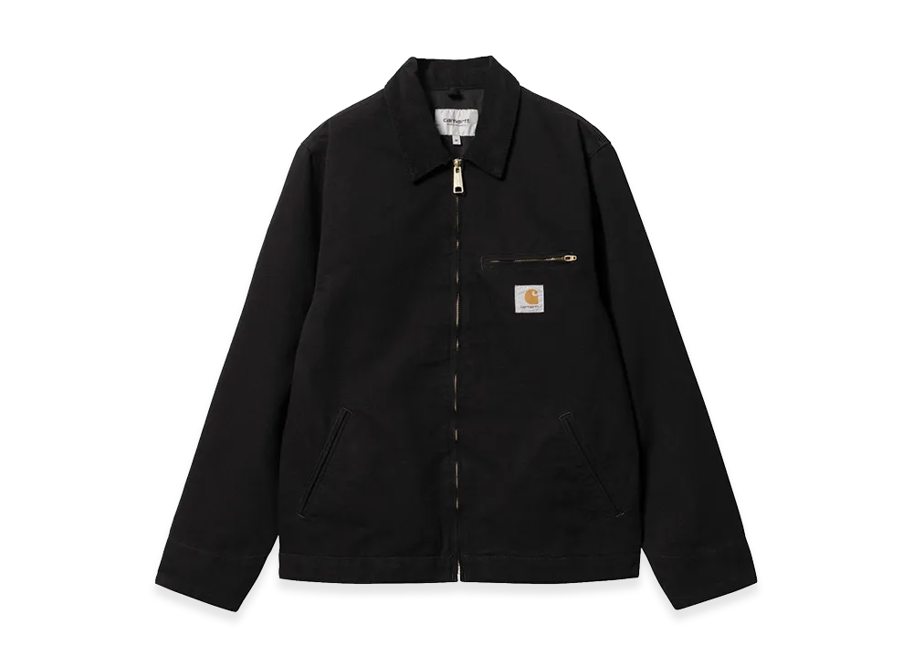 Carhartt WIP Detroit Jacket "Black/Black/Rinsed"