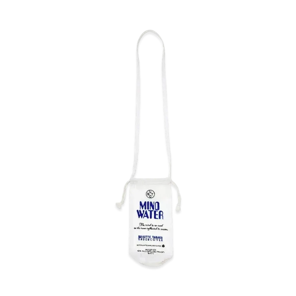 UNDERCOVER x Brigitte Tanaka Nylon Organza Water Bottle Bag "White"