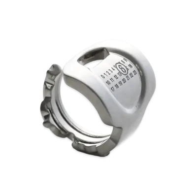 MM6 Maison Margiela Number Ring "Silver"