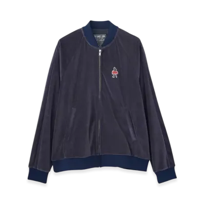 HYSTERIC GLAMOUR Vixen Girl Patch Jumper "Navy"