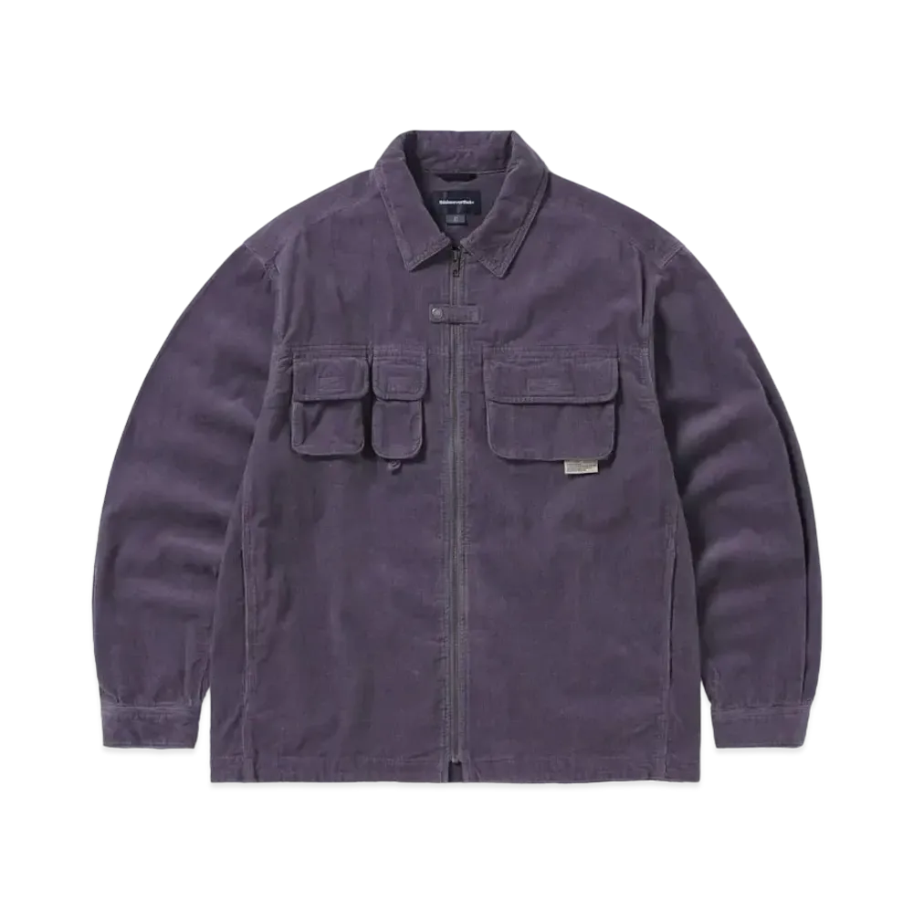 thisisneverthat Corduroy Utility Shirt "Purple"