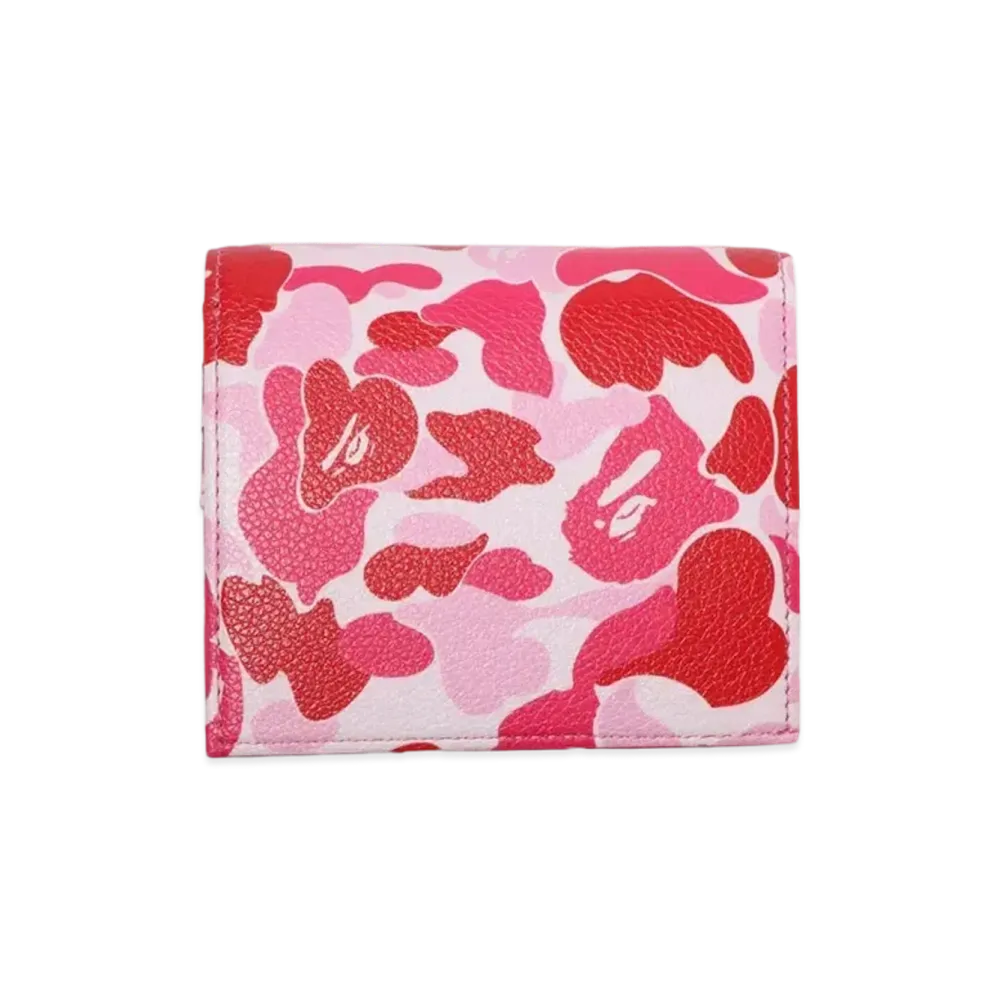 A BATHING APE ABC Camo Mini Wallet 
