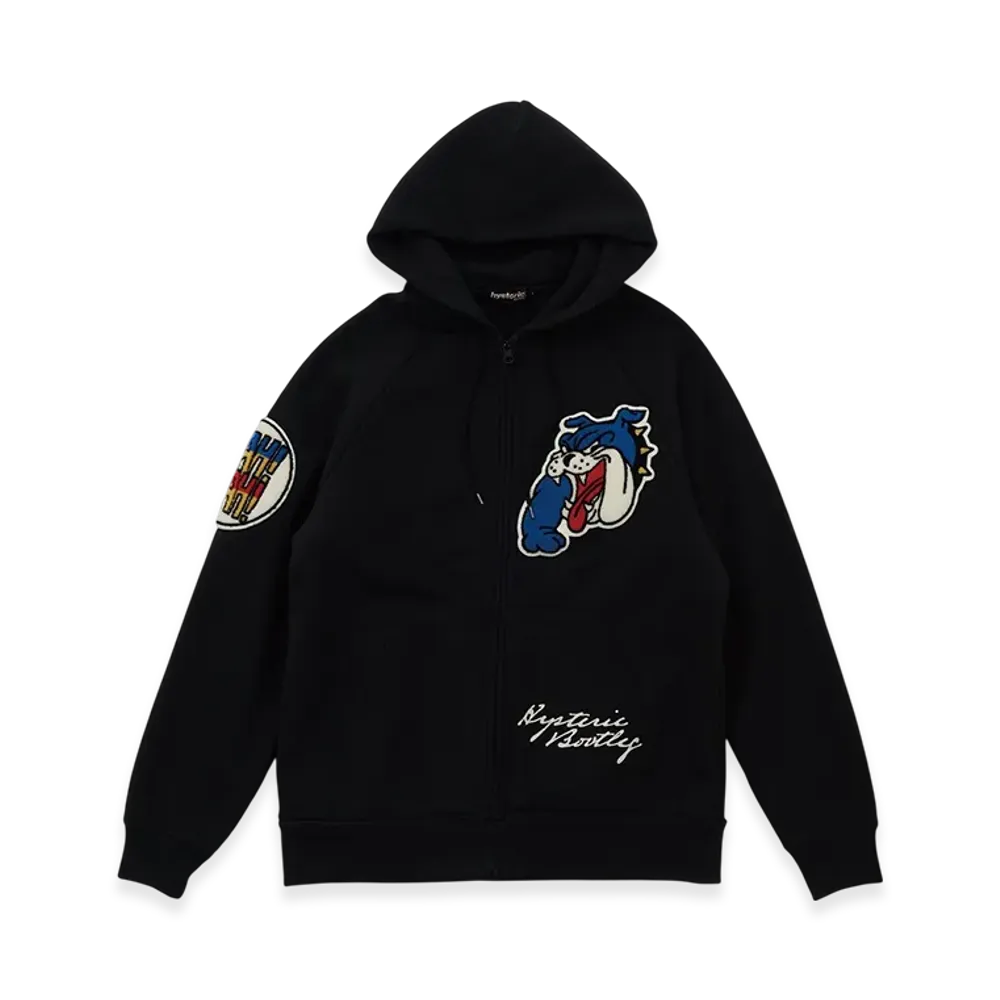 HYSTERIC GLAMOUR Hysteric Bootleg / Whoopseedoo Patch Hoodie "Black"