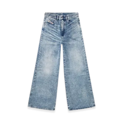 Diesel Flare Jeans 1978 D-Akemi 007da "Light Blue"