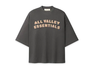 FEAR OF GOD ESSENTIALS Women's Sport Mesh Merch Tee "Iron Grey"
