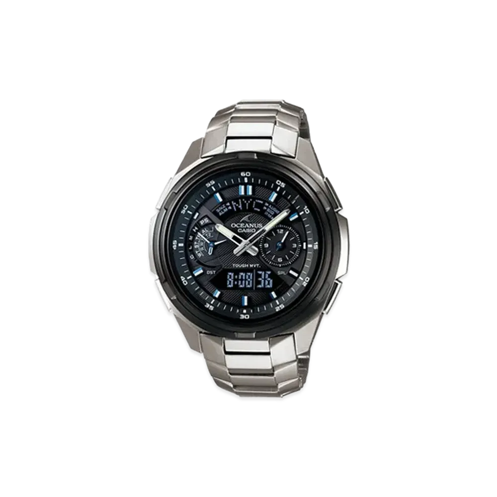 Casio OCEANUS Manta Analog-Digital OCW-T410TD-1AJF "Silver"