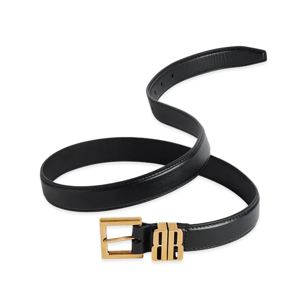 BALENCIAGA BB Editor Belt "Black"