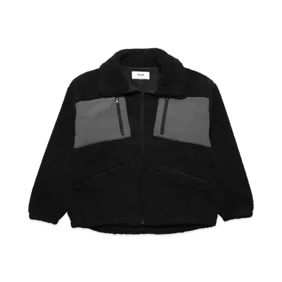 MFC STORE Big Collar Boa Jacket "Black"
