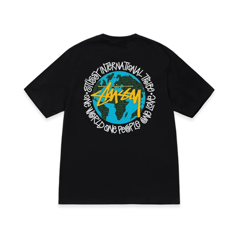 Stussy One World Tee "Black"