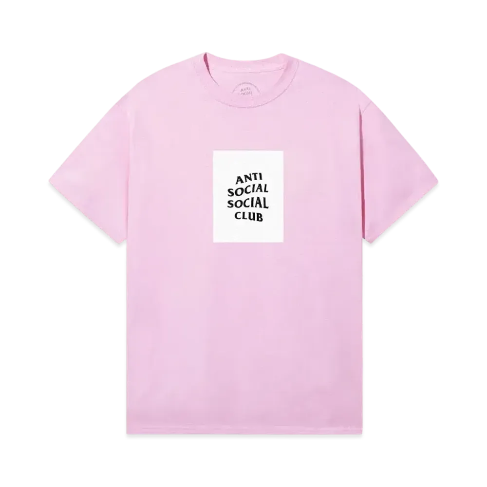 ANTI SOCIAL SOCIAL CLUB Major #1 Tear Into Silence Club Tee "Candy Pink"