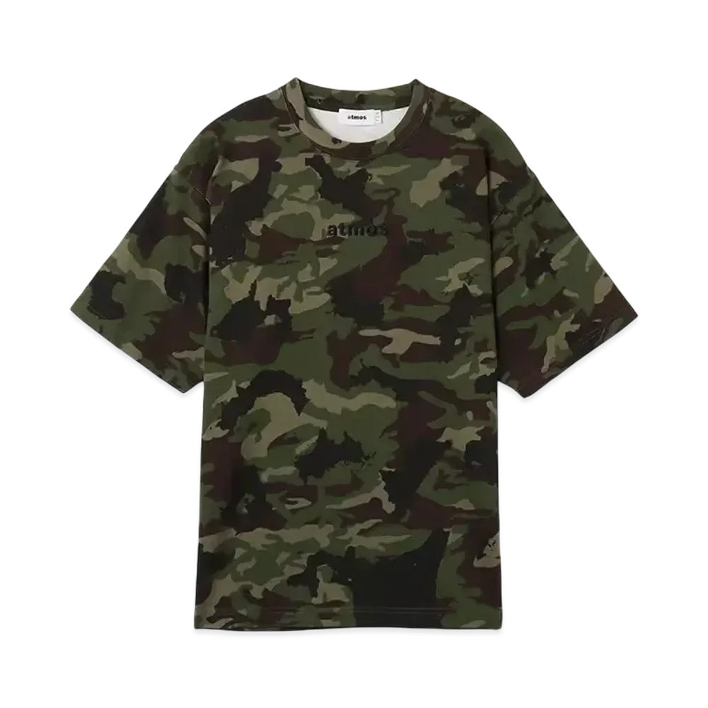 atmos Embroidery Classic Logo T-Shirt "Camouflage"