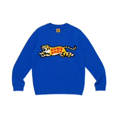 HUMAN MADE x KAWS Made Knit Sweater Kids "Navy"
