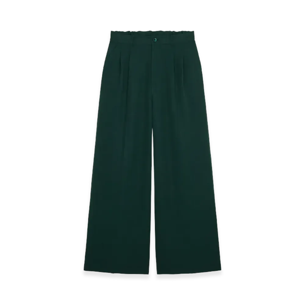 POINTLESS JOURNEY PJ Basic Slacks "Green"