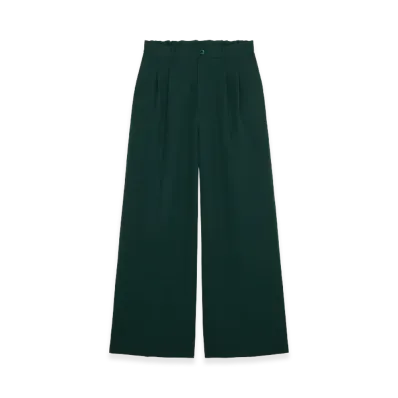 POINTLESS JOURNEY PJ Basic Slacks "Green"