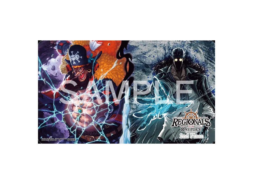 ONE PIECE Card Game EN 25-26 Regional 2nd Place Playmat