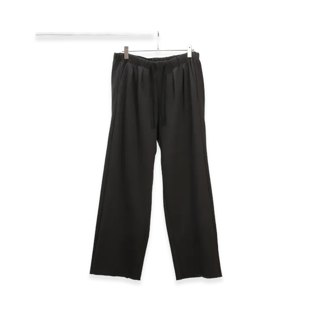 ANCELLM Tuck Sweat Pants "Dark Olive"