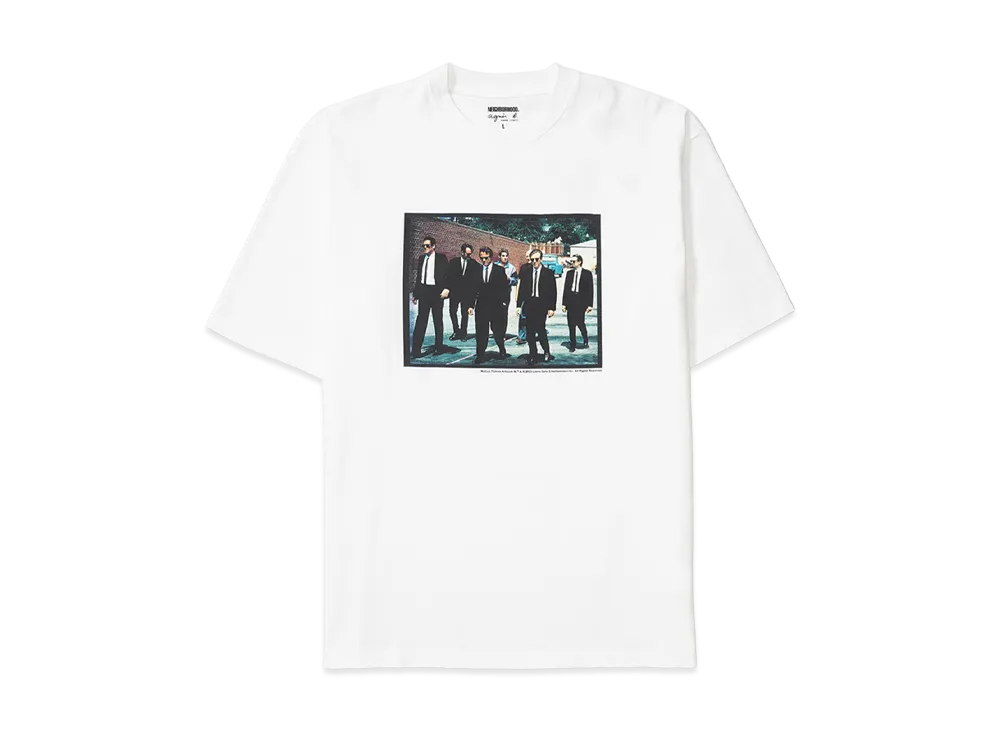 NEIGHBORHOOD x agnes b. x Reservoir Dogs . Crewneck SS "White"