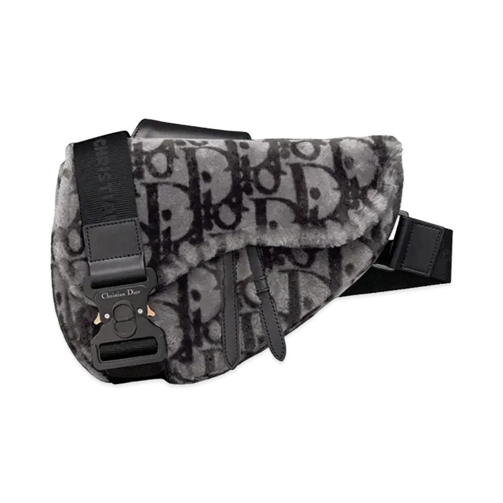 Dior Saddle Bag Dior Oblique Motif "Gray"