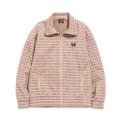 Needles TRACK JACKET - POLY JQ. "Argyle"