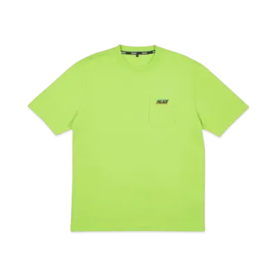 PALACE Basically a Pocket T-Shirt "Lime Green"