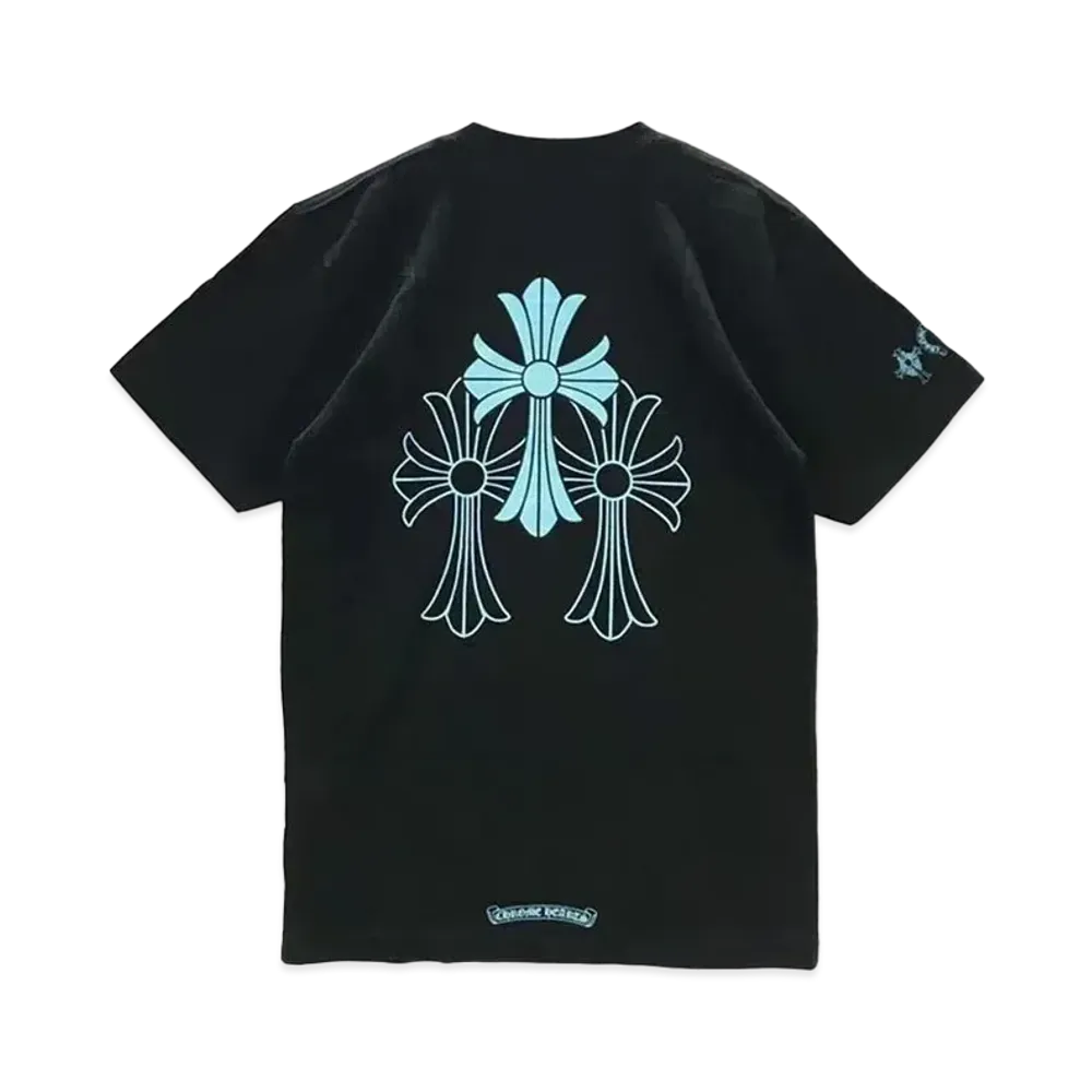 Chrome Hearts 3 Cemetery Cross Logo S/S T-Shirt "Black"