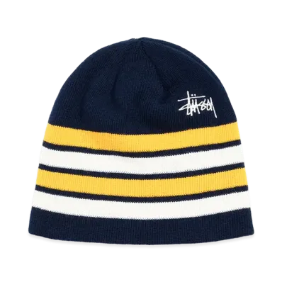Stussy Basic Stripe Skullcap "Navy"