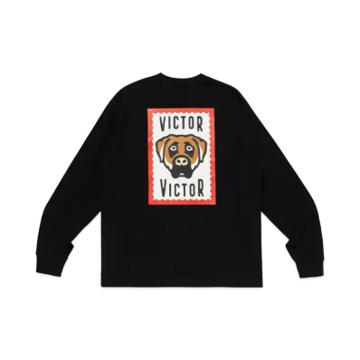 Victor Victor Worldwide L/S T-Shirt "Black"