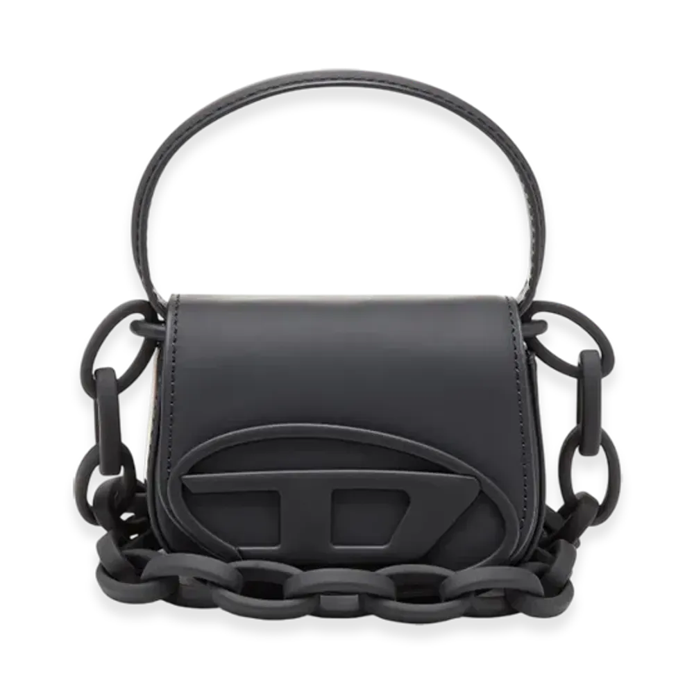 Diesel 1Dr XS 1Dr XS-Iconic Mini Bag In Matte Leather "Black"