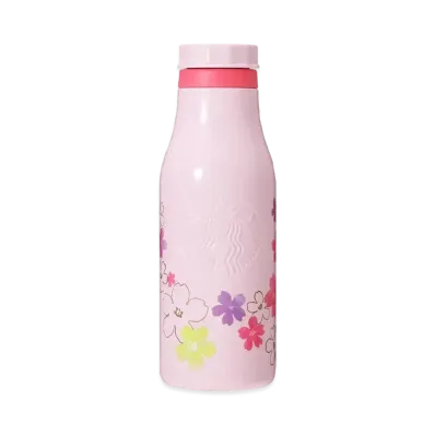 STARBUCKS SAKURA 2024 stainless steel logo bottle 473ml "Baby Pink"