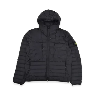 Stone Island Seamless Tunnel Nylon Down Jacket "Black"