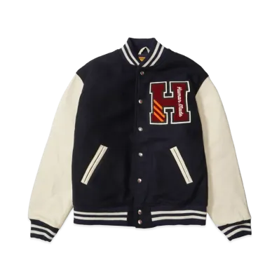 HUMAN MADE Varsity Jacket "Navy"