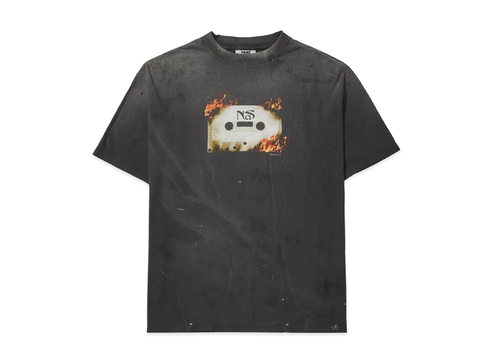 SAINT Mxxxxxx x Nas SS Tee "Black"