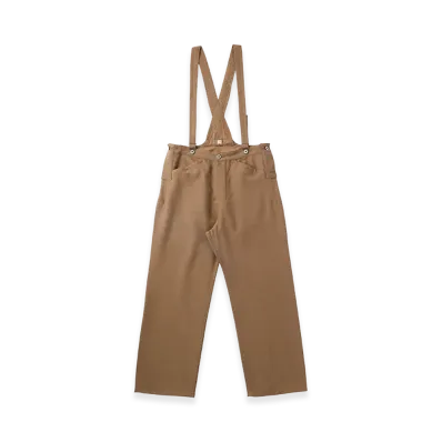 T.T Taiga Takahashi LOT.206 Braced Work Trousers "Camel"