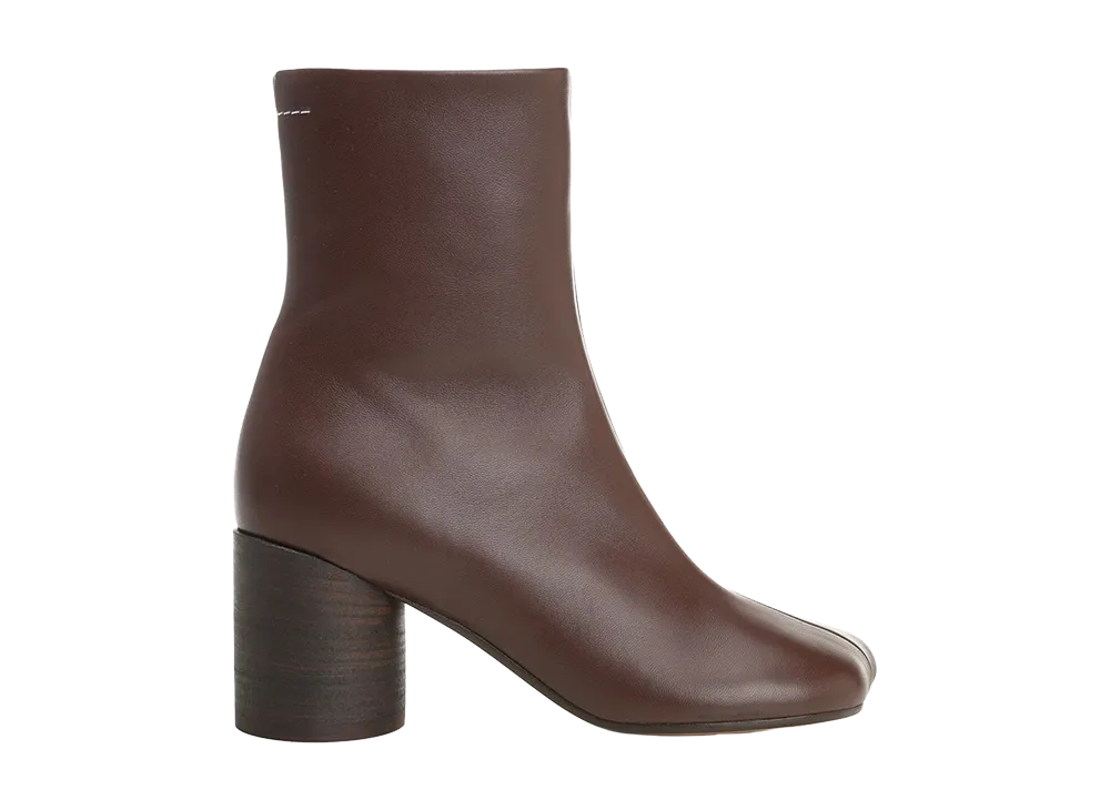 MM6 Maison Margiela Women's Anatomic Ankle Boots H70 "Brown"