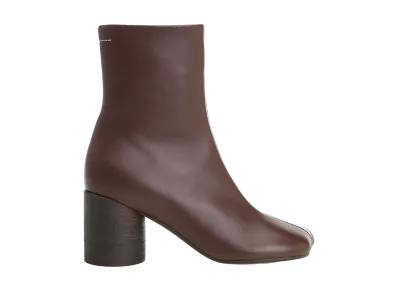 MM6 Maison Margiela Women's Anatomic Ankle Boots H70 "Brown"