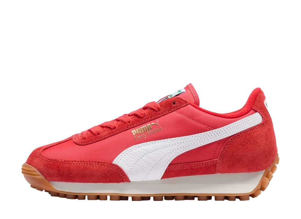 Puma Women's Easy Rider Vintage "PUMA Red/PUMA White"