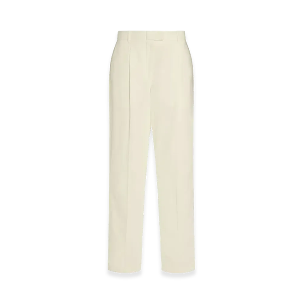 The Row Women's Neriah Cotton/Cashmere Pants "White"
