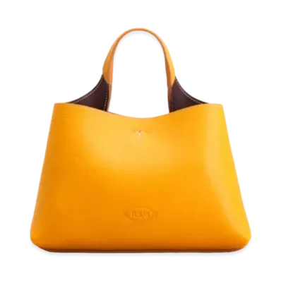 TOD'S Bag In Leather Micro "Yellow"