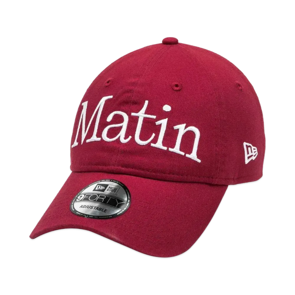 NEW ERA 9Forty Unstructured Matin Kim "Red"